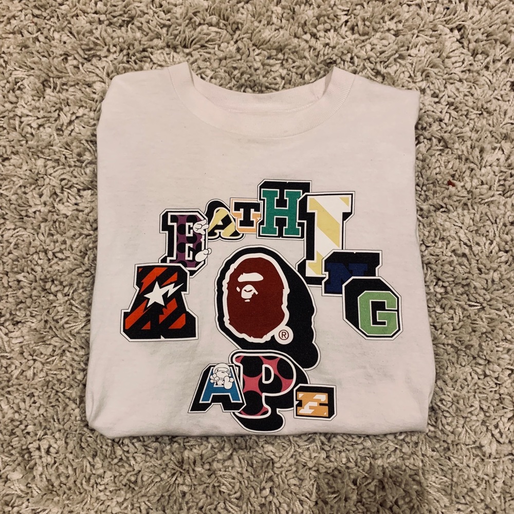 Authentic Bathing Ape Tee - Small